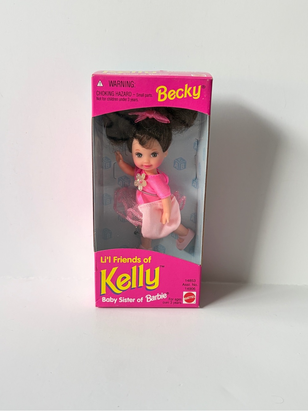 NIB Barbie Li'l Friends of Kelly Becky Doll